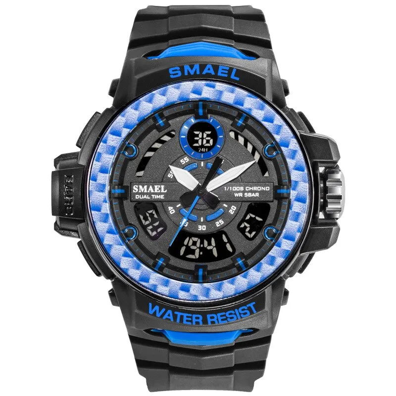 SMAEL Sports Men&#39;s Watches Top Brand Luxury Military Quartz Watch Men Waterproof Shock Wristwatches Relogio Masculino 2022 Clock