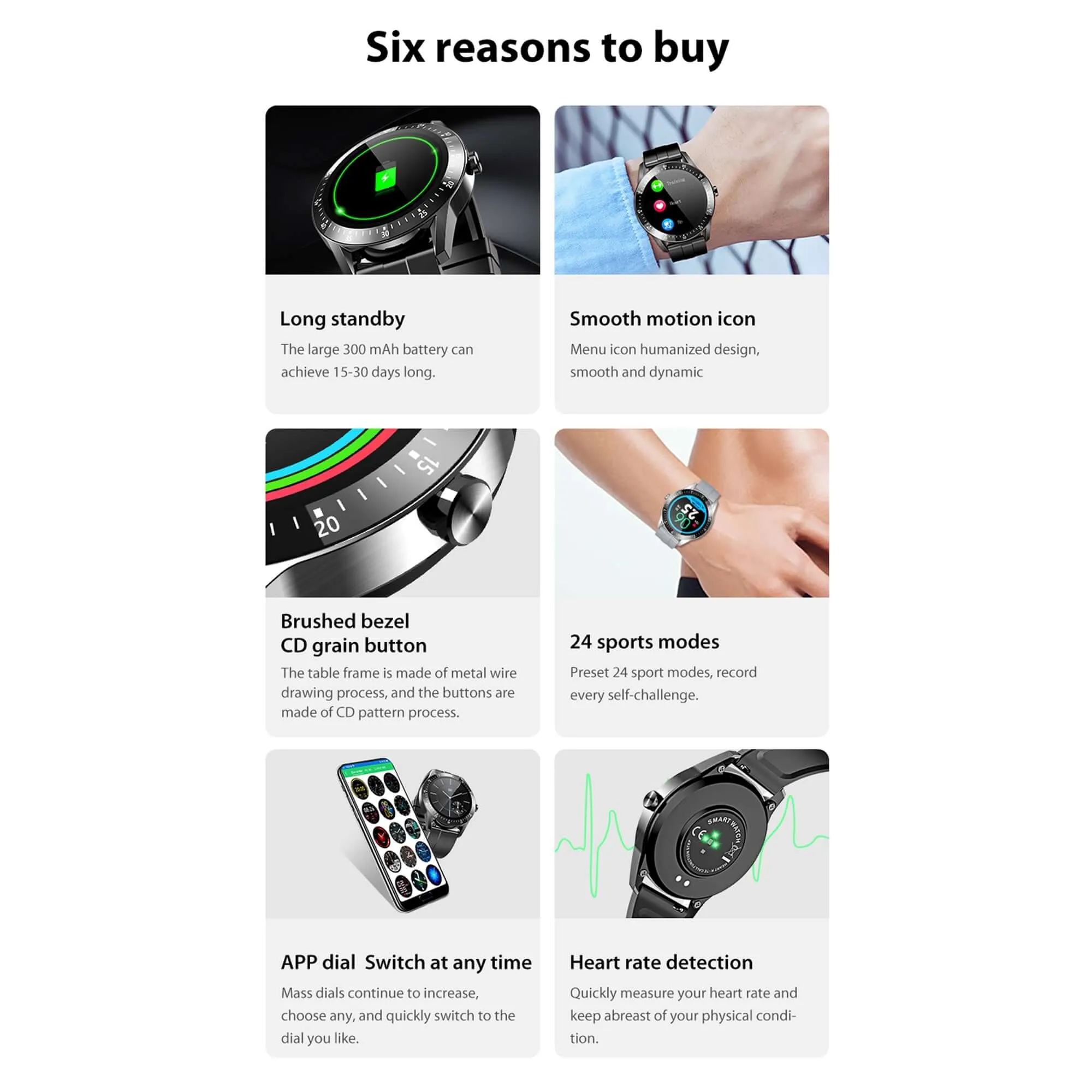Smart Watch & Fitness Tracker - S11