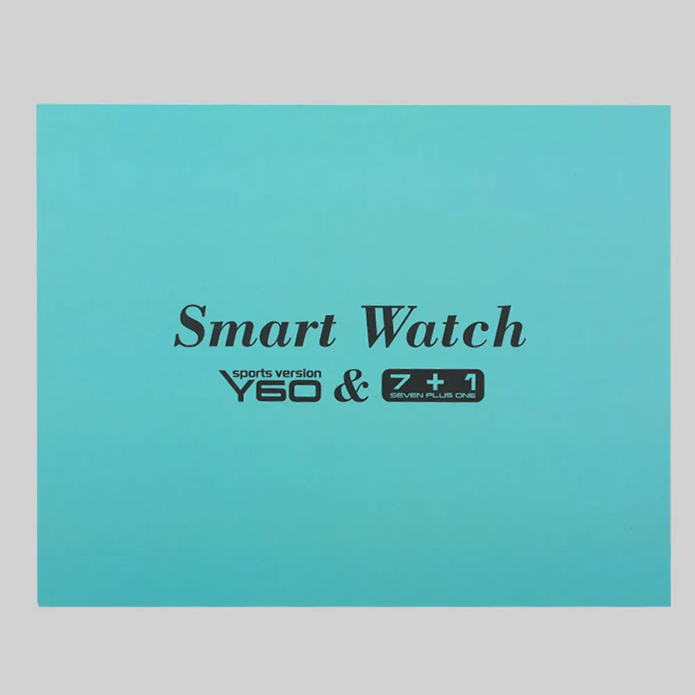Smart Watch Ultra Y60 Sports Version with 7 in 1 Straps