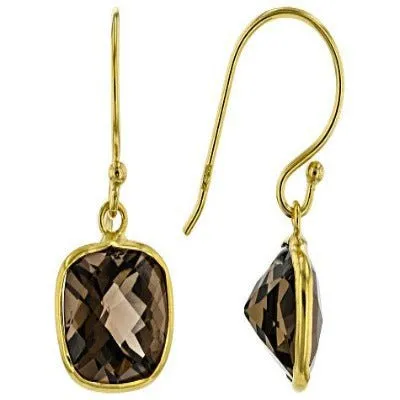 Smoky Quartz Earrings