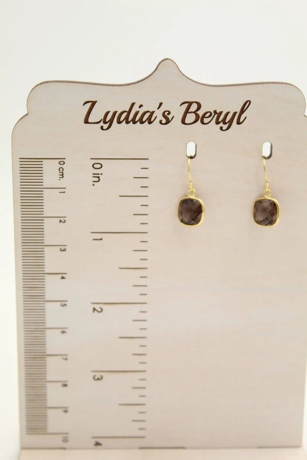 Smoky Quartz Earrings
