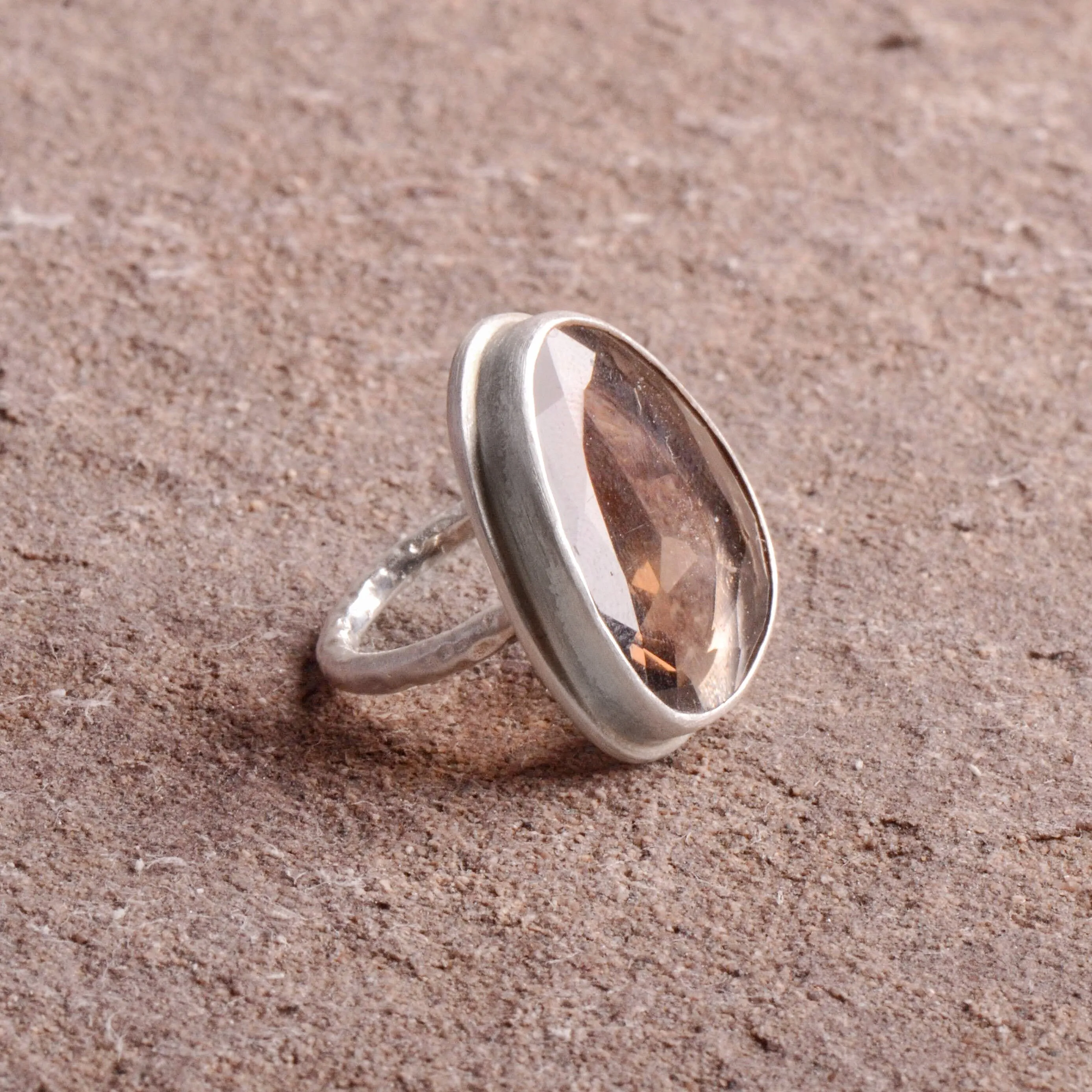 Smoky Quartz Maxi Slice