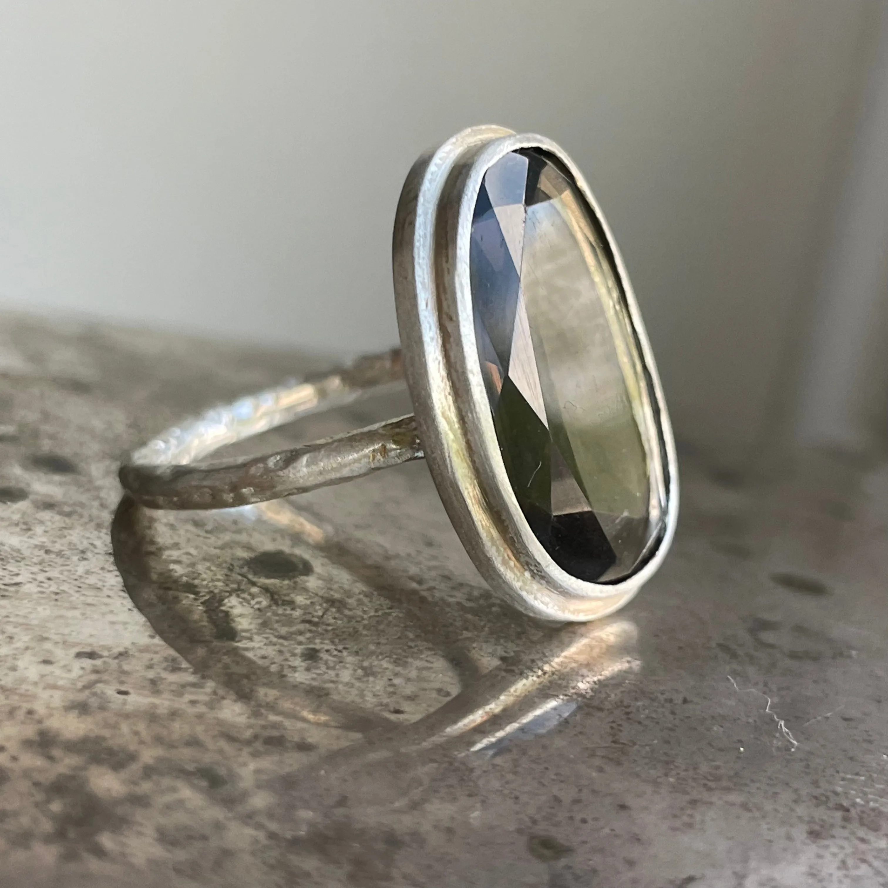 Smoky Quartz Maxi Slice