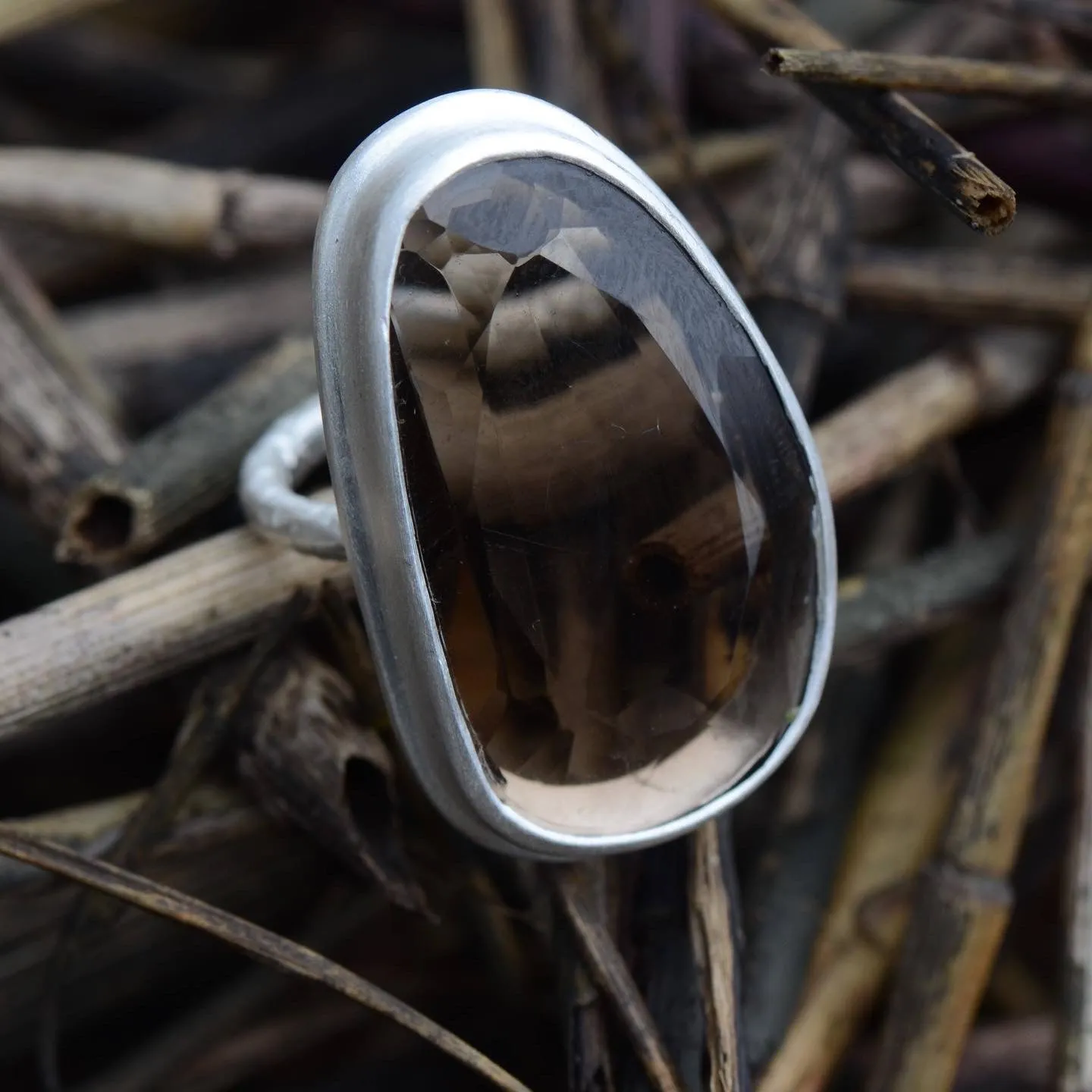 Smoky Quartz Maxi Slice