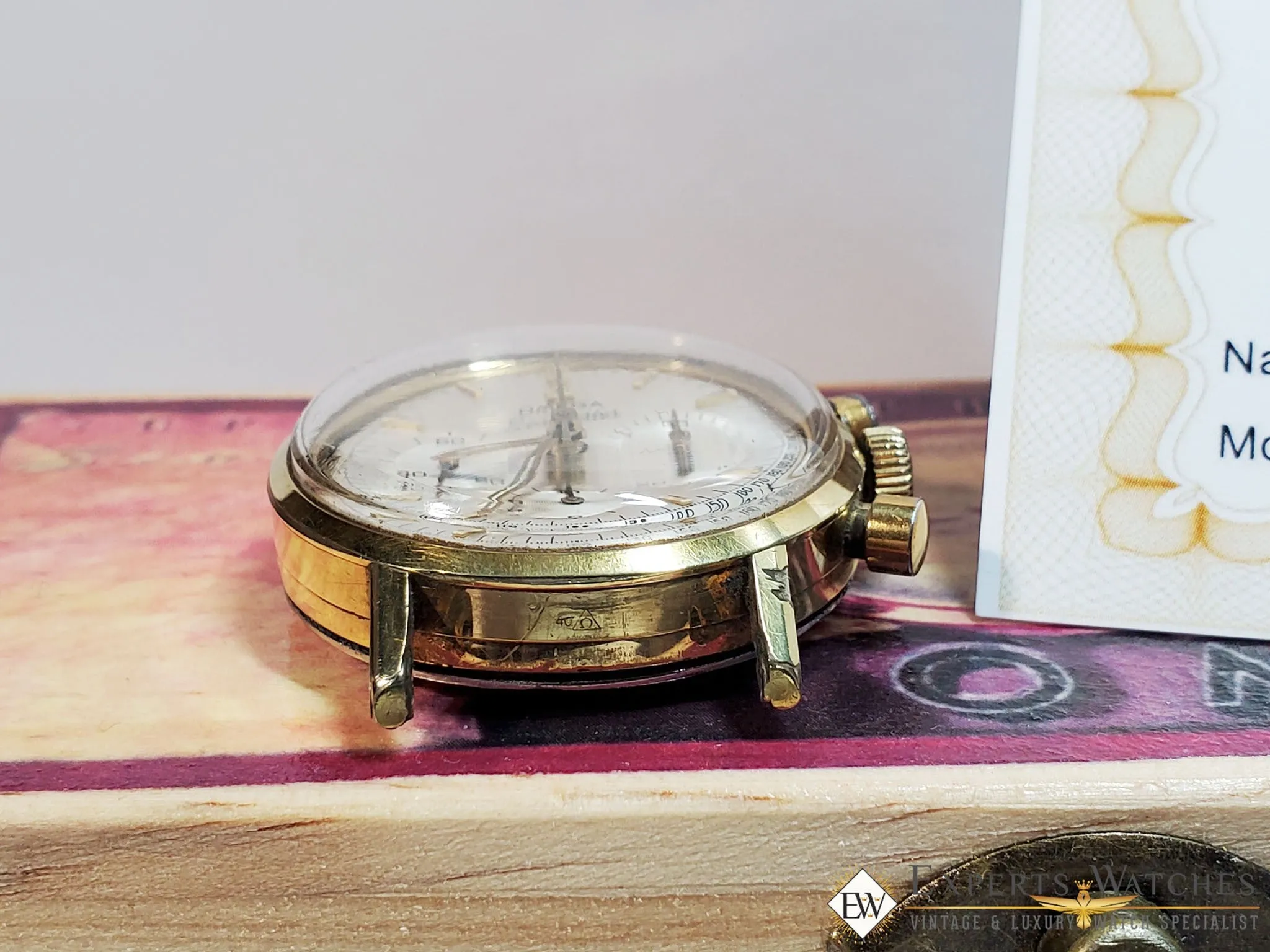 Sold Serviced 1967 Vintage Omega SeaMaster Chronograph Cal 321 Watch 145.005 Box