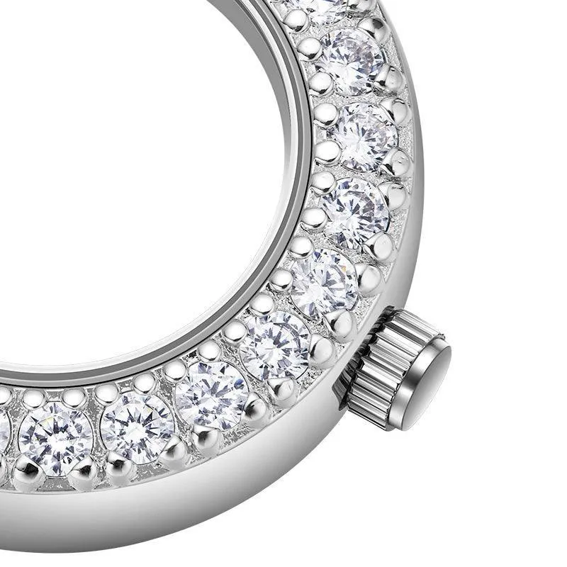 Sotoiru Bracelet Watches Round Full Zircon Watch for Women Gifts T2027