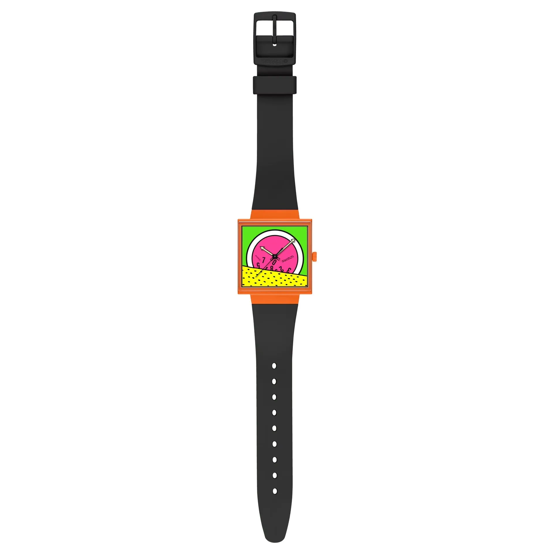 Swatch Break Time Biceramic What IF watch? Collection 33mm SO34Z101