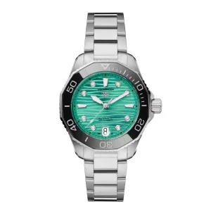 Tag Heuer Aquaracer Professional 300 Ladies Turquoise Watch WBP231K.BA0618