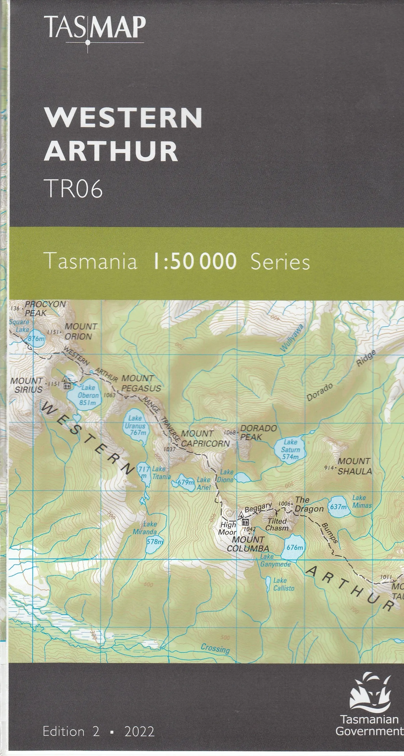 Tasmap 1:50000 Topographic/Cadastral Maps