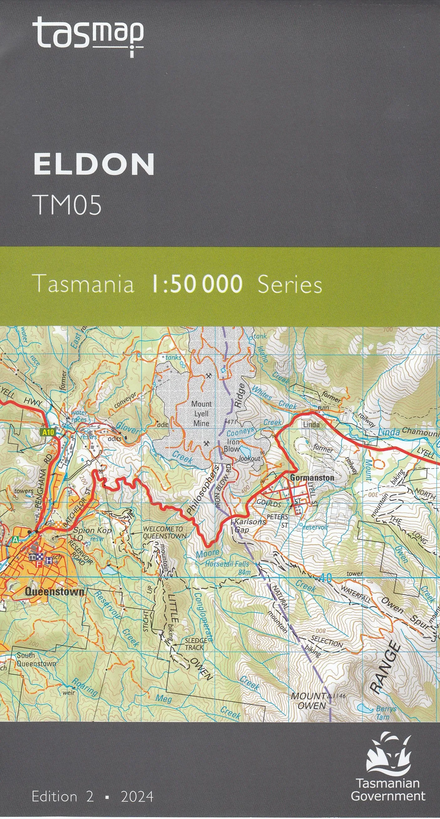 Tasmap 1:50000 Topographic/Cadastral Maps
