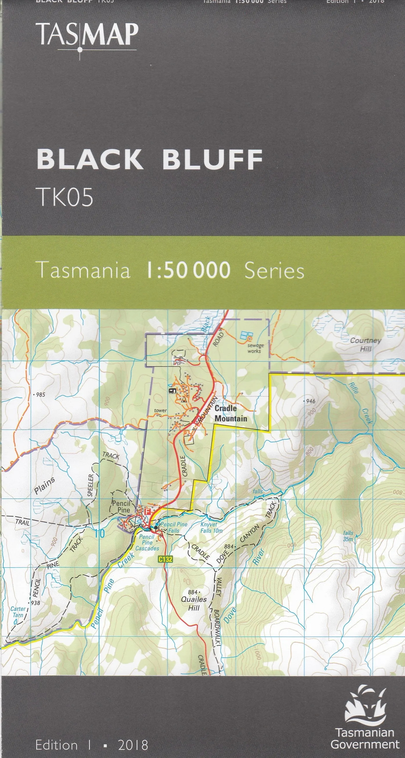 Tasmap 1:50000 Topographic/Cadastral Maps