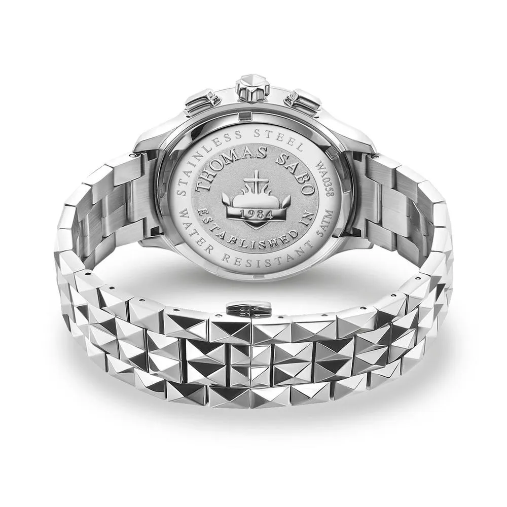 Thomas Sabo Pyramid Black Dial Mens Watch