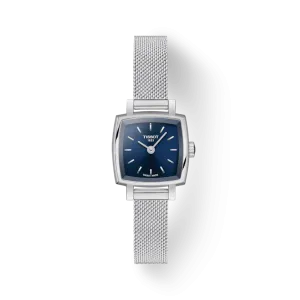 TISSOT LOVELY SQUARE QUARTZ BLUE DIAL QUARTZ WATCH