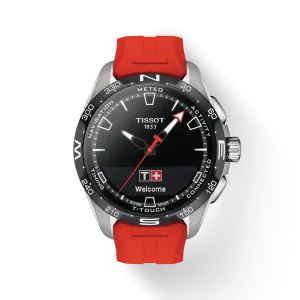 TISSOT T-TOUCH CONNECT SOLAR ON ORANGE RUBBER