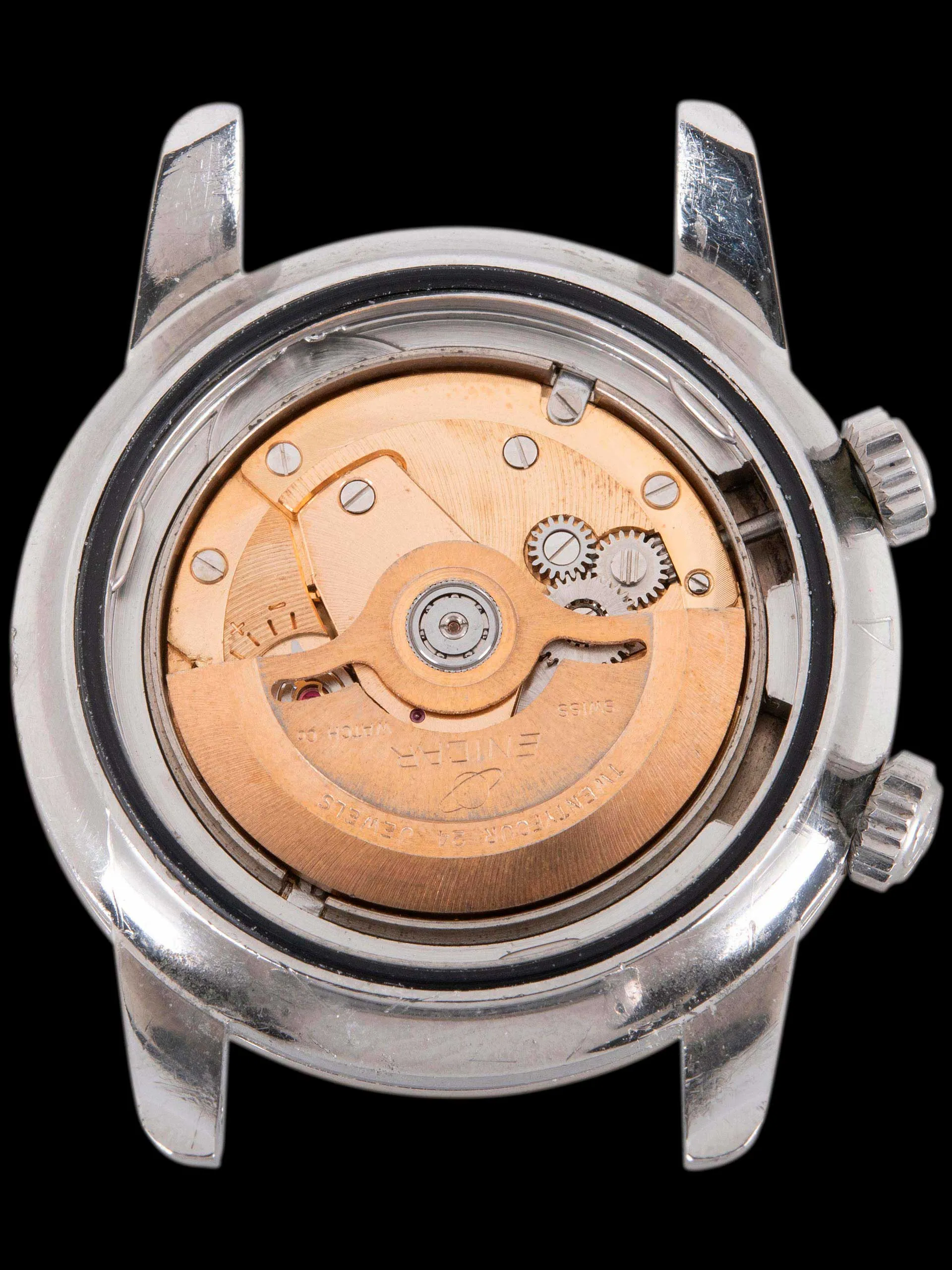 Tropical 1964 Enicar Sherpa Super Jet GMT (Ref. 146/003) Silver Dial