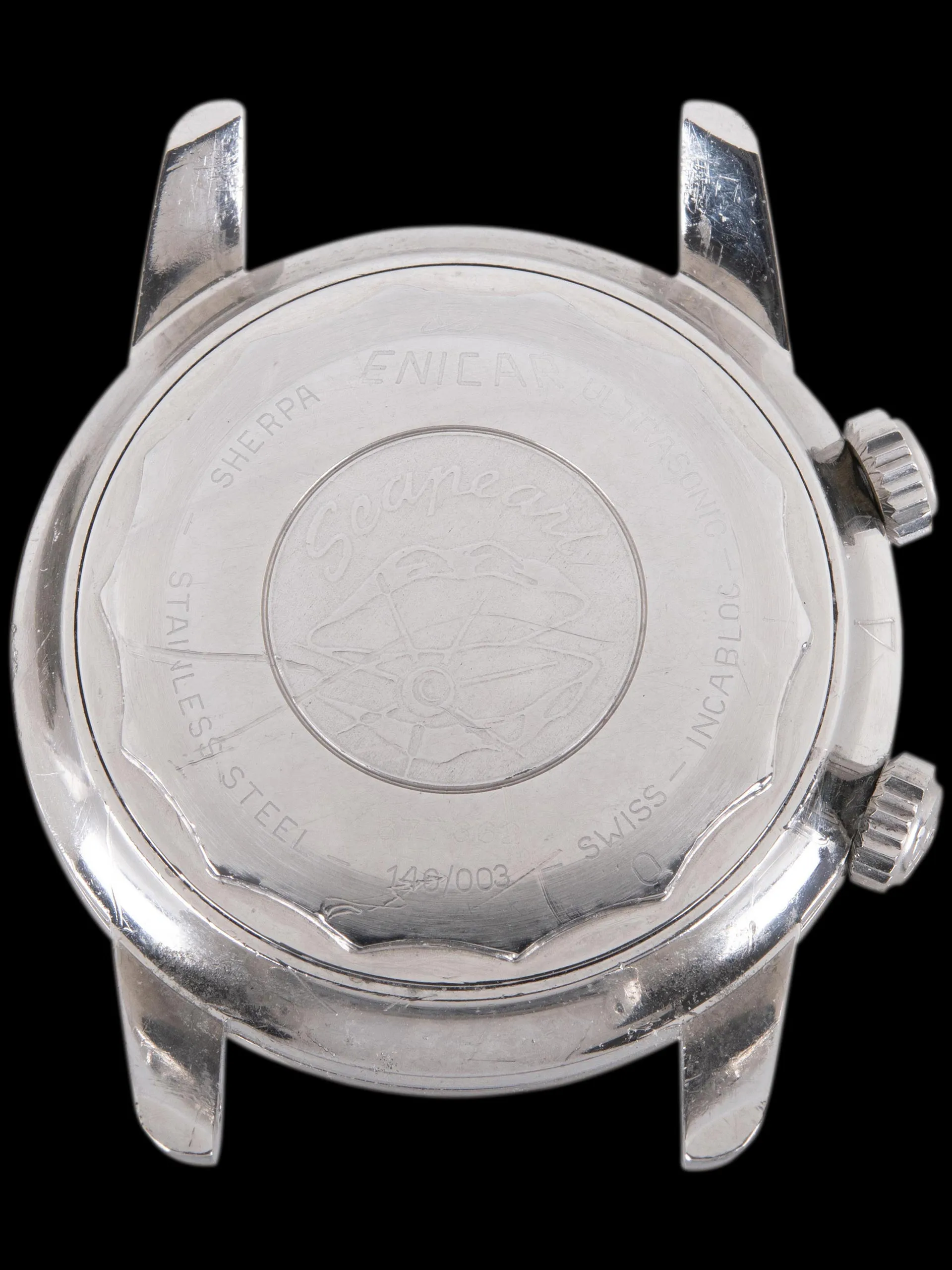 Tropical 1964 Enicar Sherpa Super Jet GMT (Ref. 146/003) Silver Dial