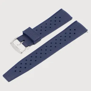 Tropical Rubber - Navy Blue