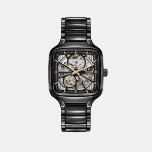 True Square Unisex Analog Ceramic Automatic Watch R27086162