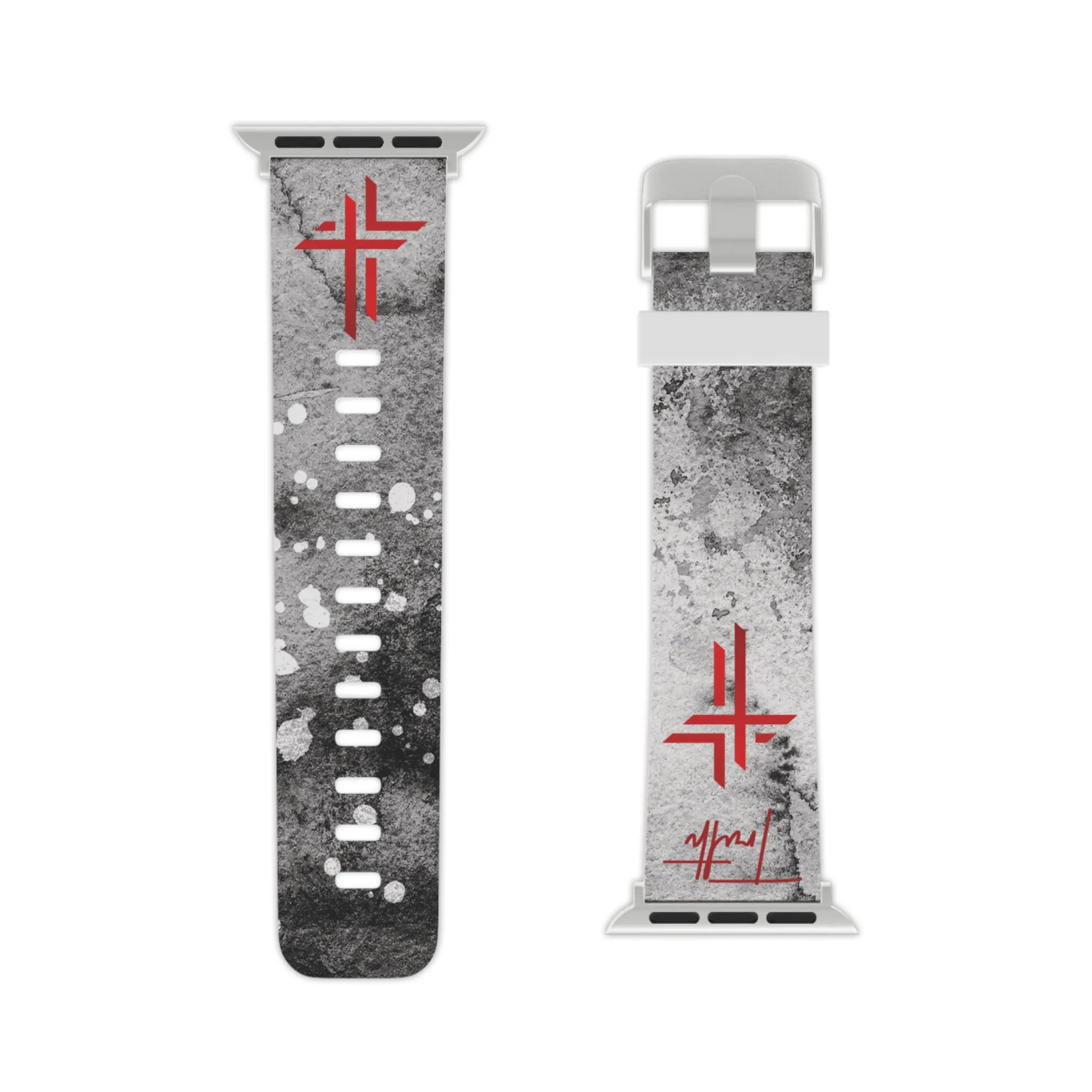 Truth Watch Band - Red/White/Black for Apple Watch 38/40/42/44