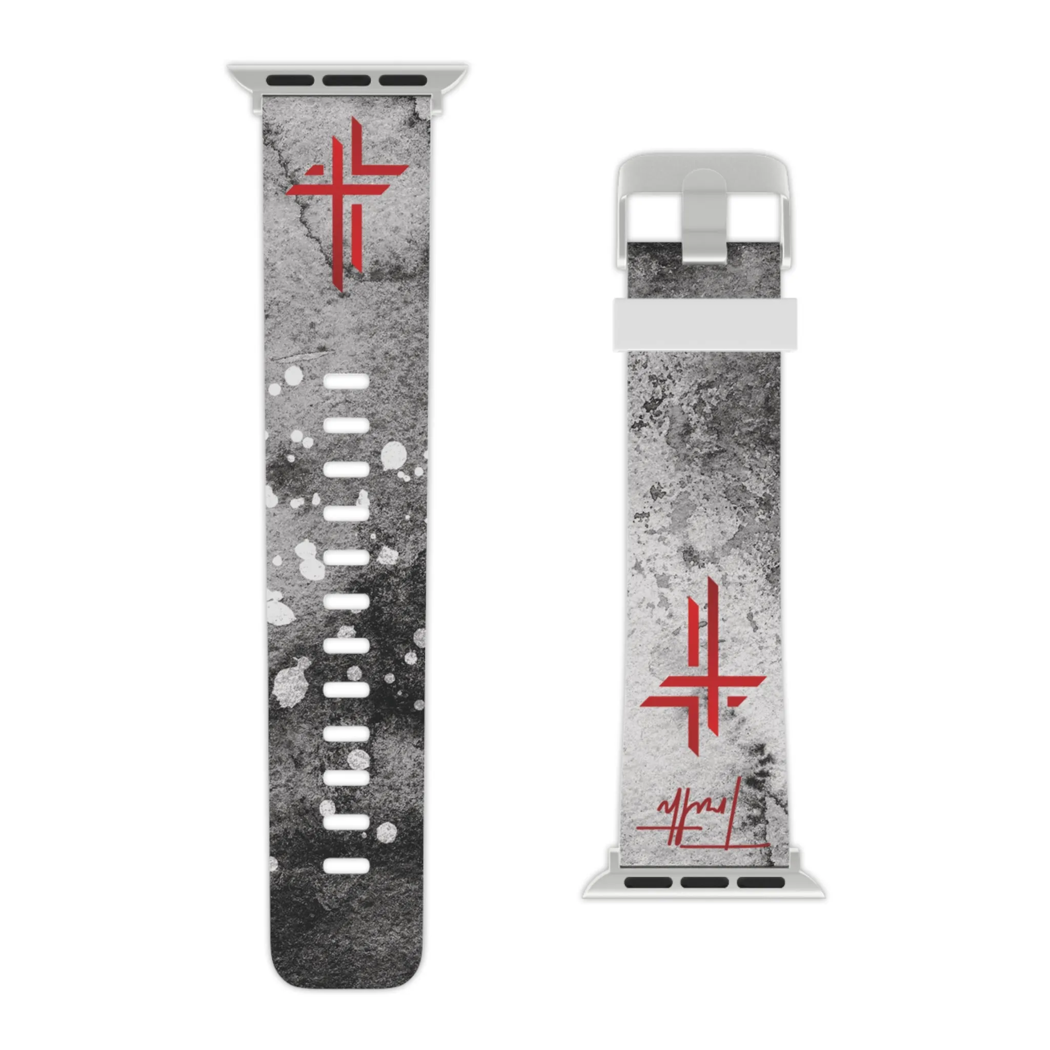 Truth Watch Band - Red/White/Black for Apple Watch 38/40/42/44