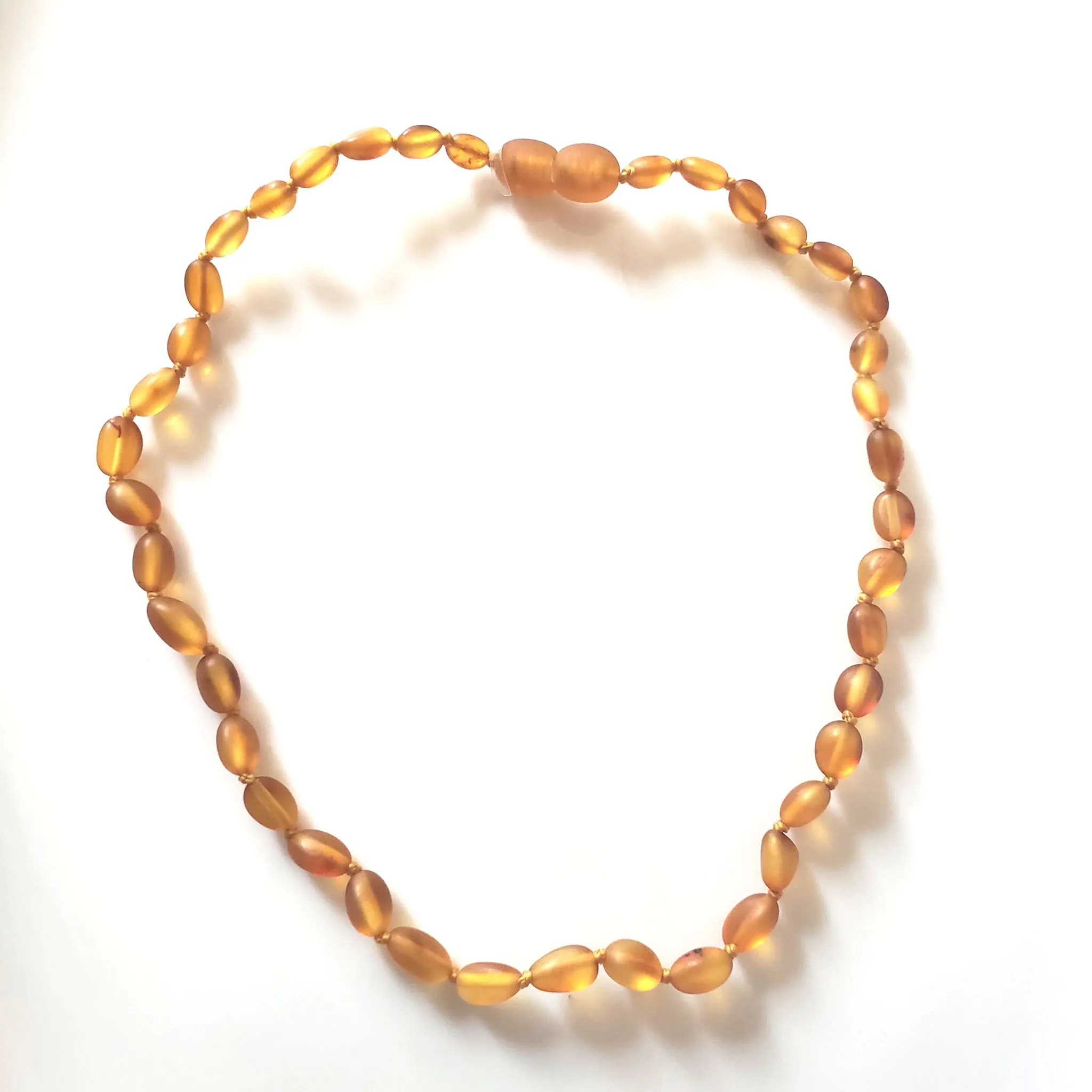 Unpolished Natural Amber Baby & Kids Beads