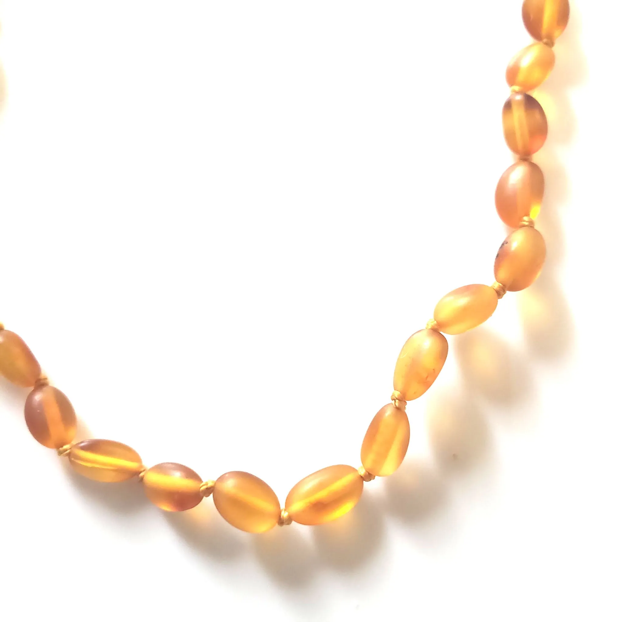 Unpolished Natural Amber Baby & Kids Beads