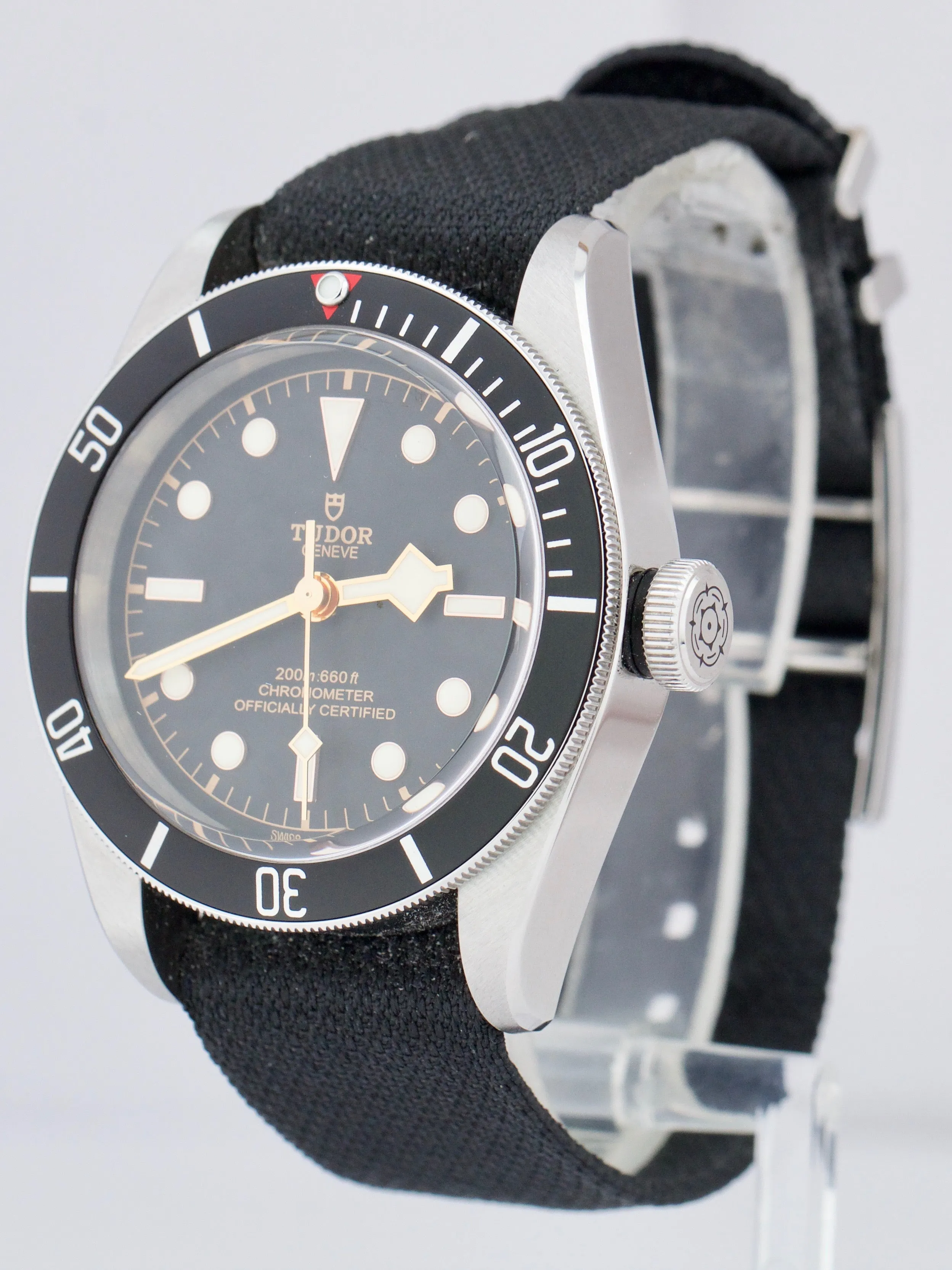 UNWORN Tudor Heritage Black Bay 79230N Stainless Steel Black 41mm Dive Watch