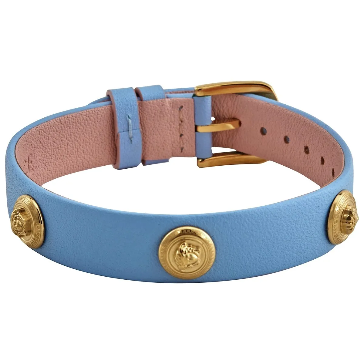 Versace Medusa Lock Icon Quartz Gold Dial Ladies Watch VEDW00219