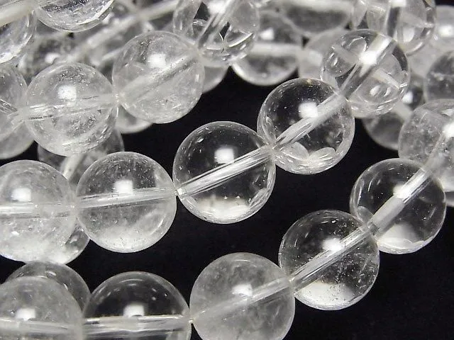 [Video] Pakistan Himalayan Quartz AA  Round 11mm Bracelet