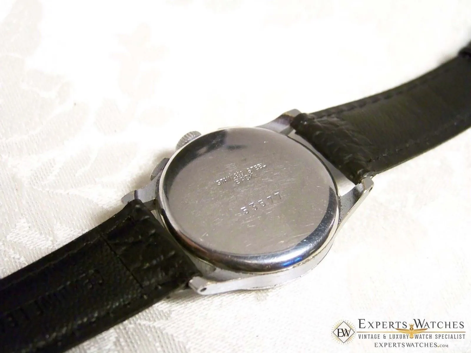 Vintage 1950's Rensie Military UP Down Chronograph Venus 170 Watch