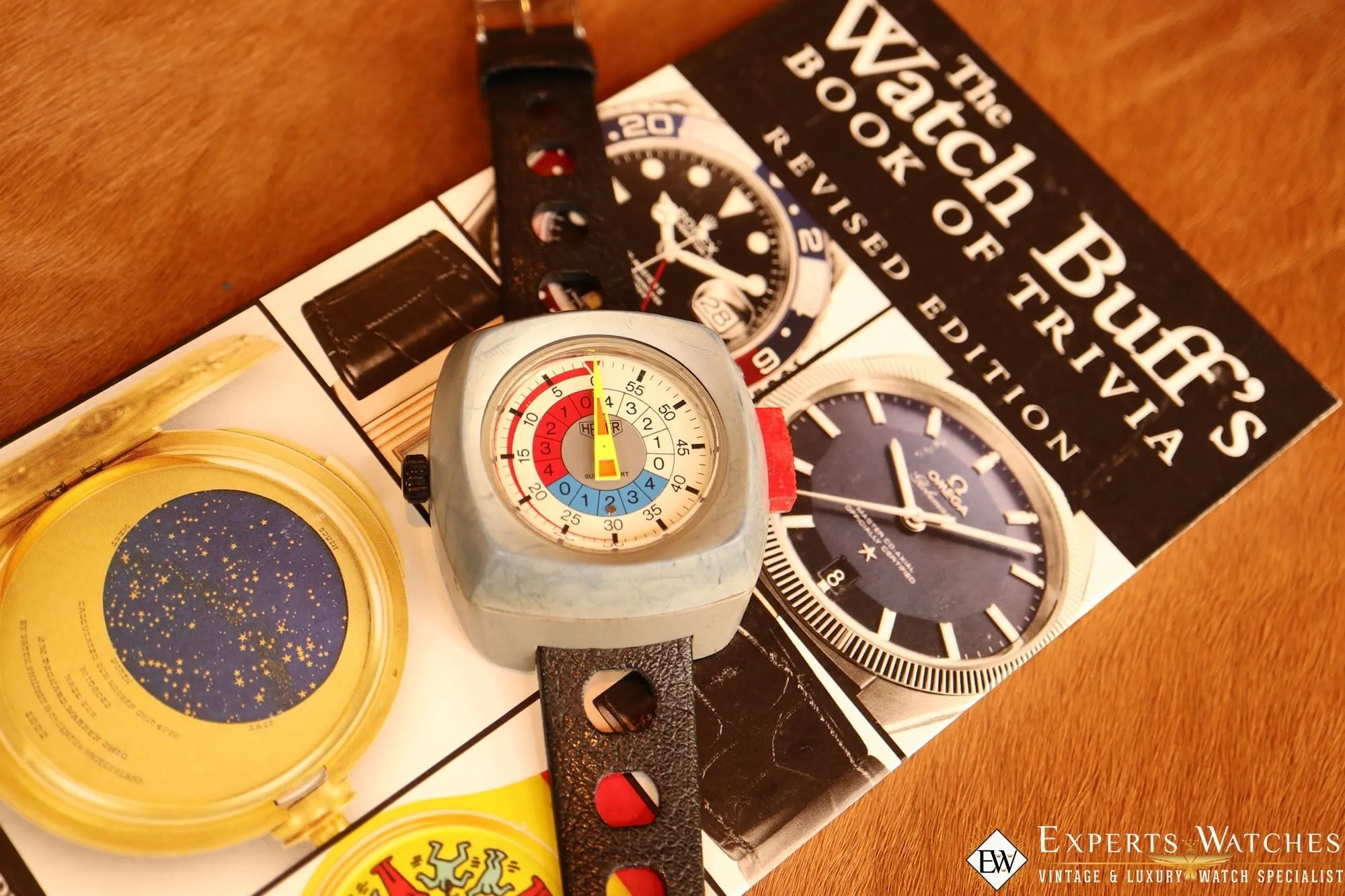 Vintage Heuer SuperSport Yacht Timer Regatta 775.915 Waterprotected Val 7770