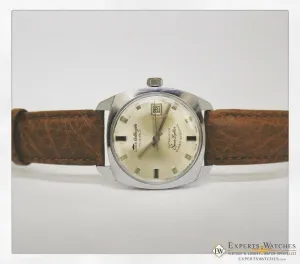 Vintage Lord Wellington Space Lighter Super Strong Manual EB 8800 Watch 17 Jewel
