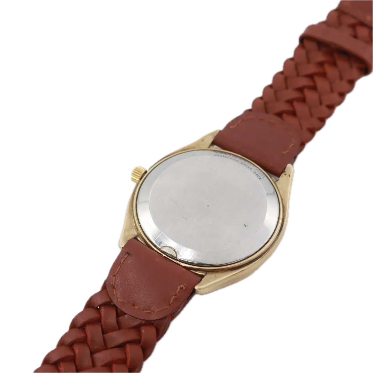 Vintage Omega Seamaster De Ville Square Men's Quartz Wristwatch Steel & 10k GF