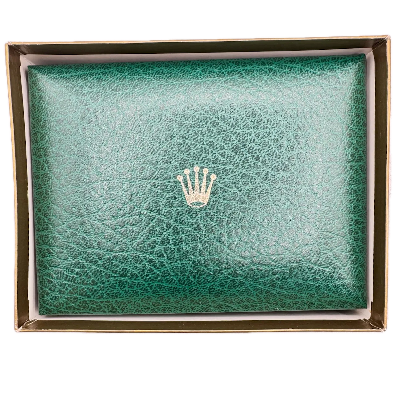 Vintage Rolex Bufkor Men's Wristwatch Box USA Leather & Feltw/ Cuff & Outer Box