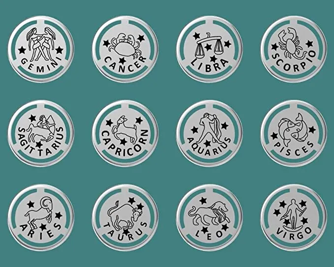Virgo Zodiac Sign Bead Charm