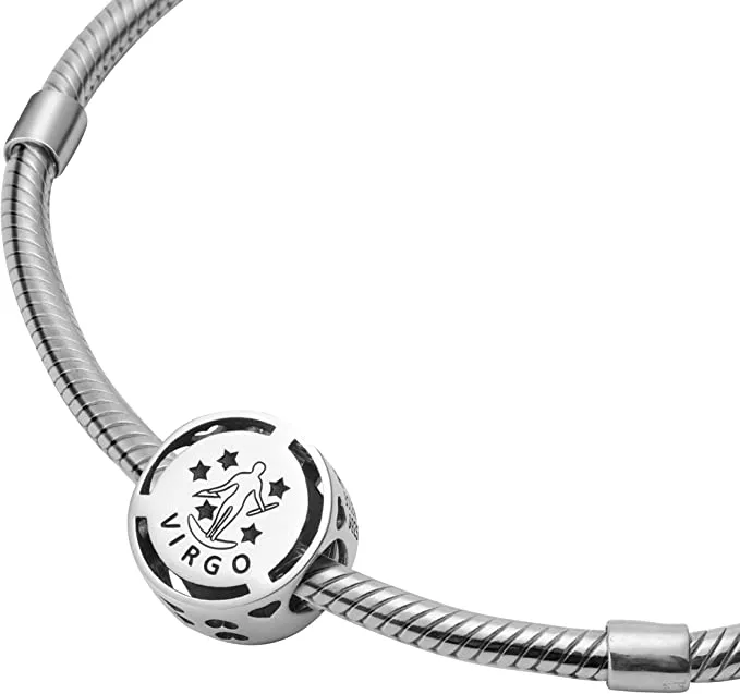 Virgo Zodiac Sign Bead Charm