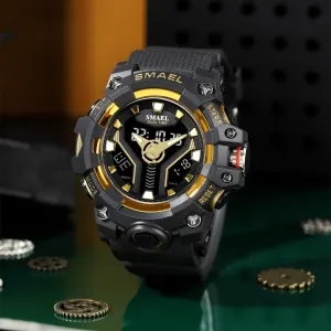 Waterproof Multifunctional Quartz Electronic Watch