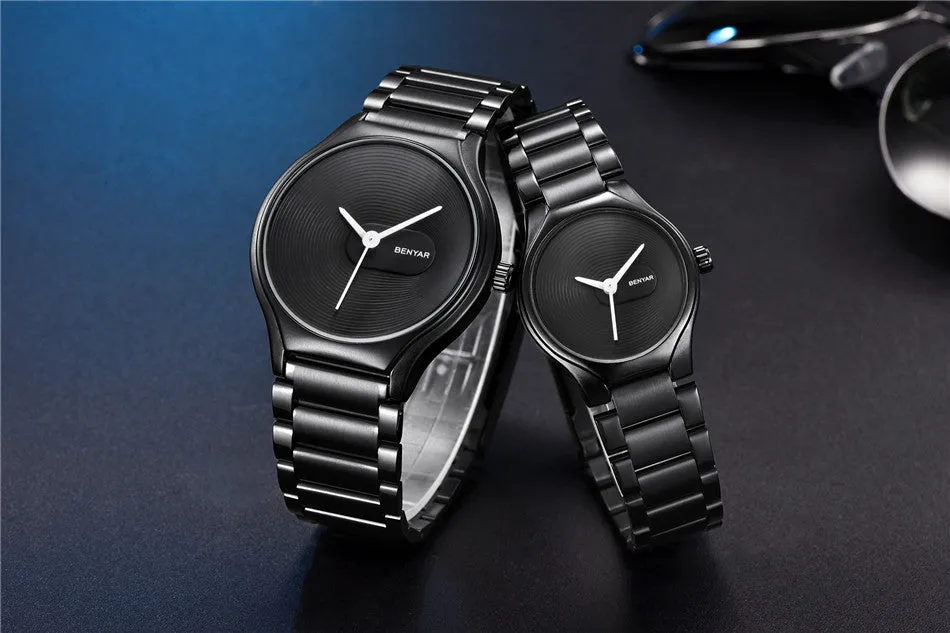 Waterproof Quartz Couple Watches