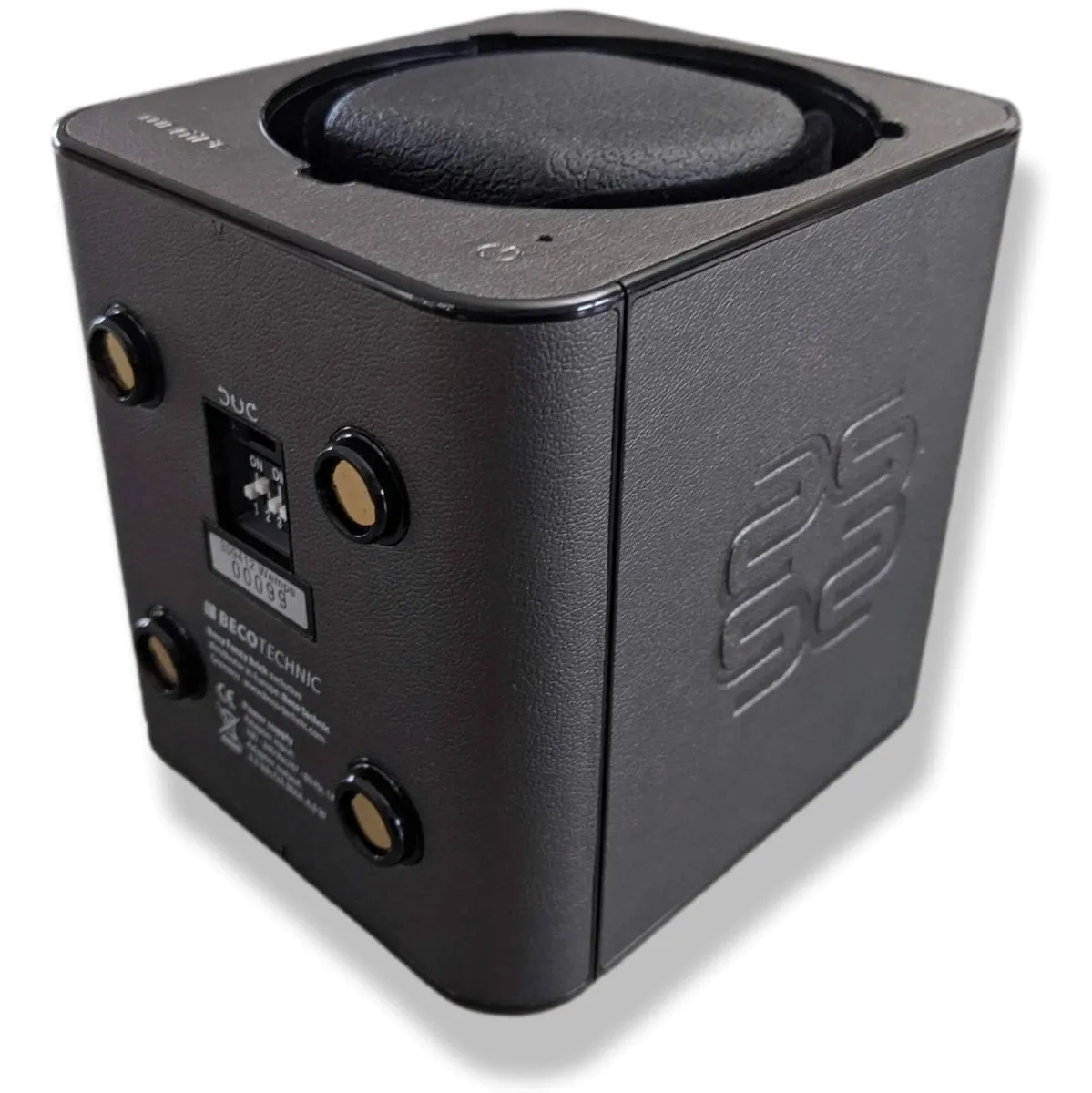 WEMPE BOXY Automatic Fancy Brick Watch Winder with AC Adapter VIP BNIB!