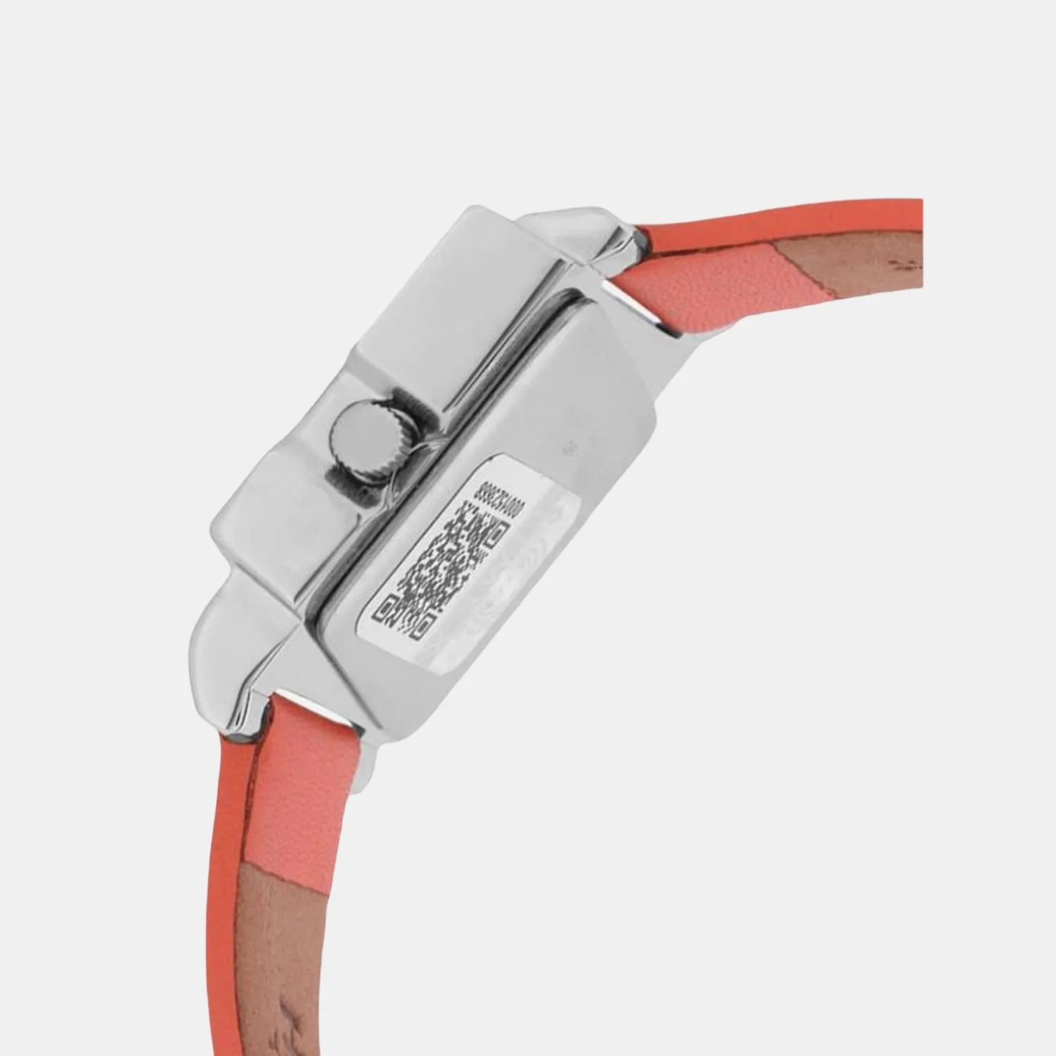Women Analog Coral Pink Leather Watch TW044HL00