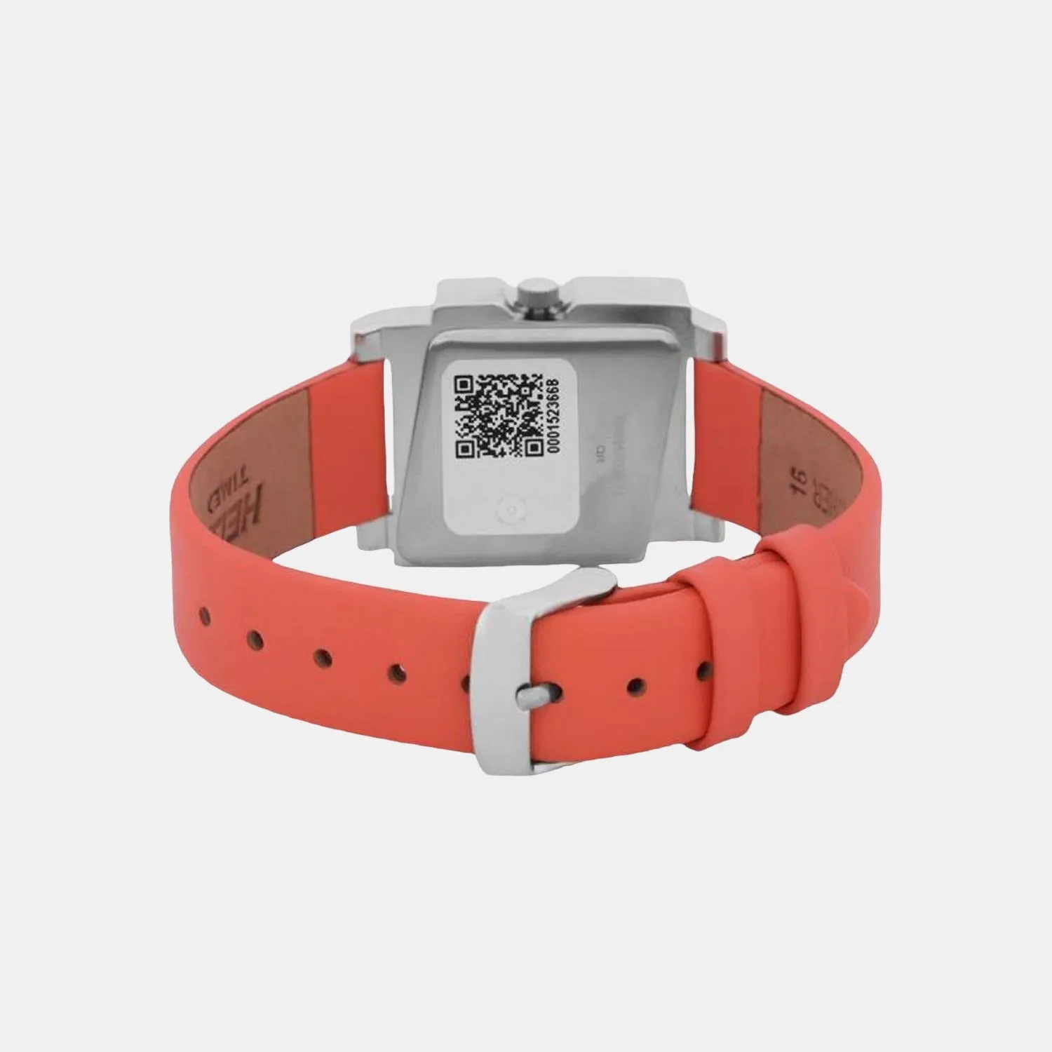 Women Analog Coral Pink Leather Watch TW044HL00