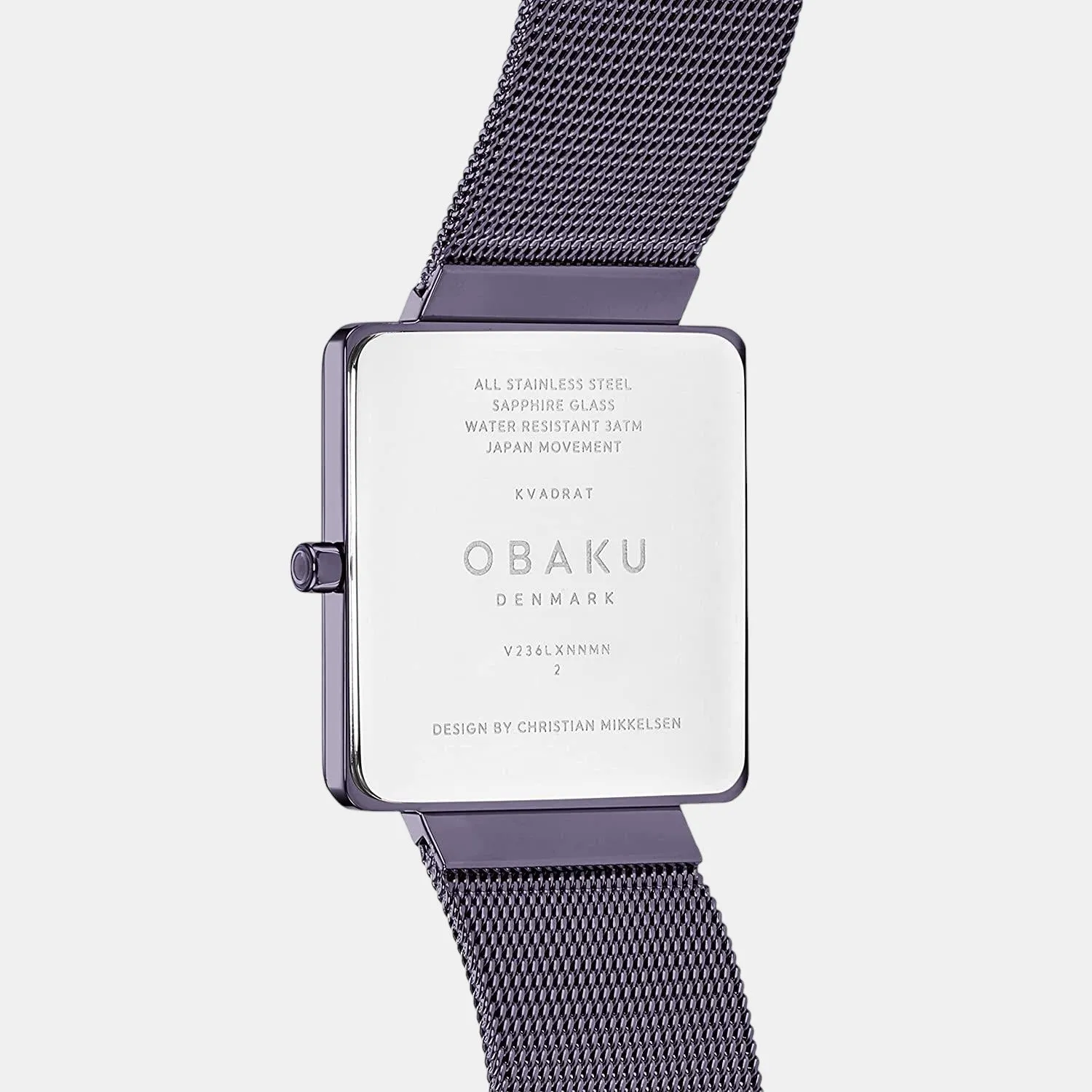 Women Violet Analog Stainless Steel Watch V236LXNNMN