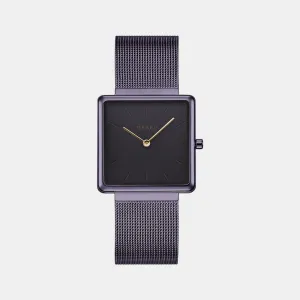 Women Violet Analog Stainless Steel Watch V236LXNNMN