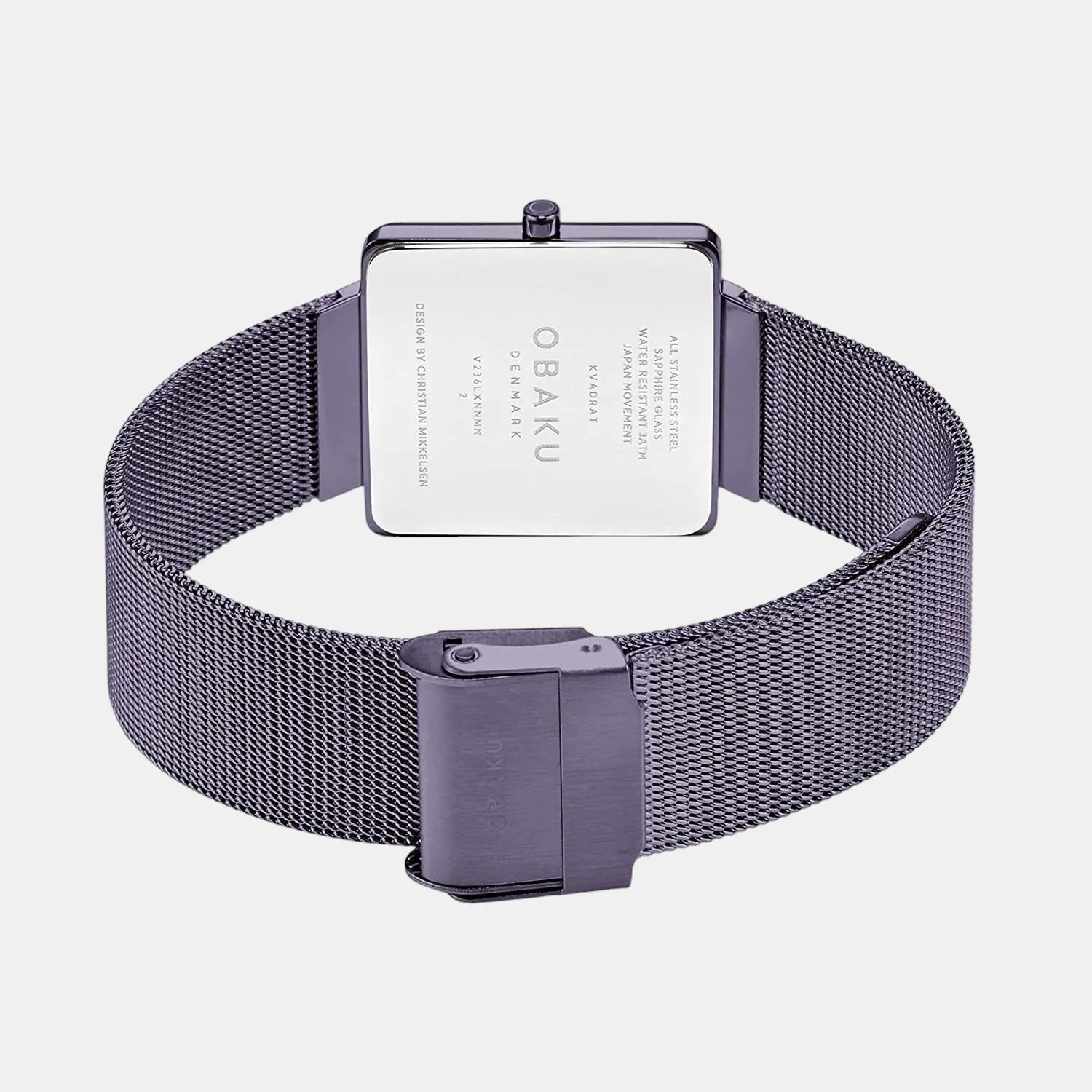 Women Violet Analog Stainless Steel Watch V236LXNNMN