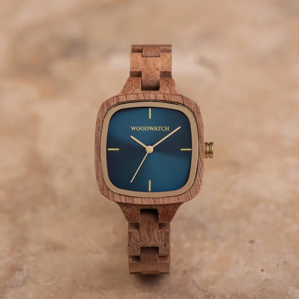 WOODWATCH WOMEN'S CITY ATOMIC QUARTZ WATCH