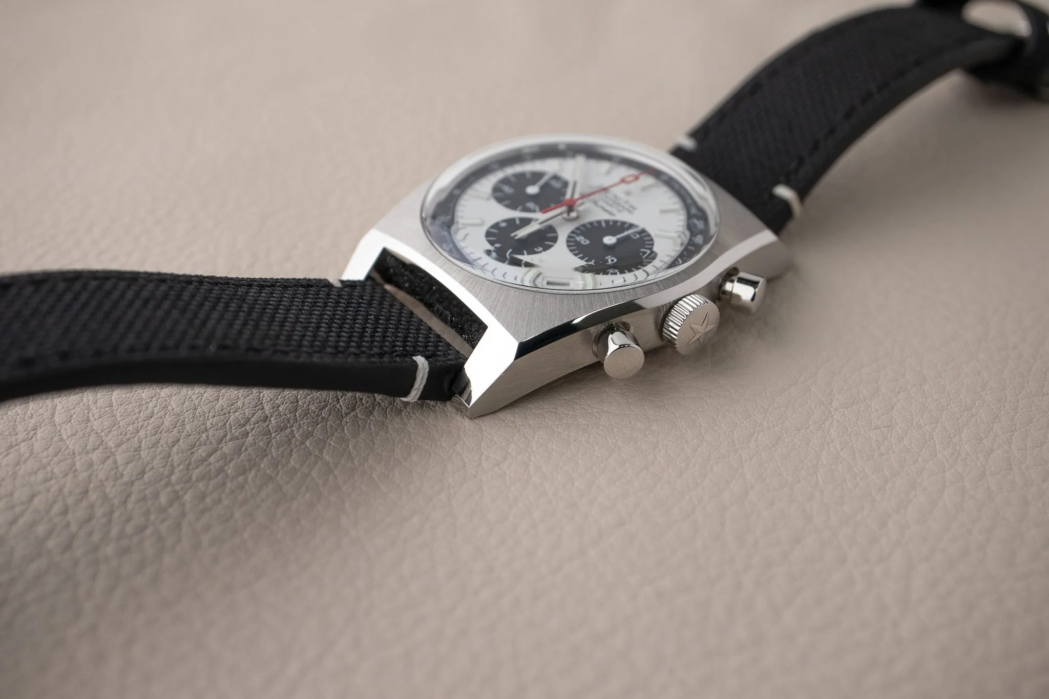 Zenith Chronomaster Revival 50th Anniversary El Primero 03.A384.400/21.C815 White Dial
