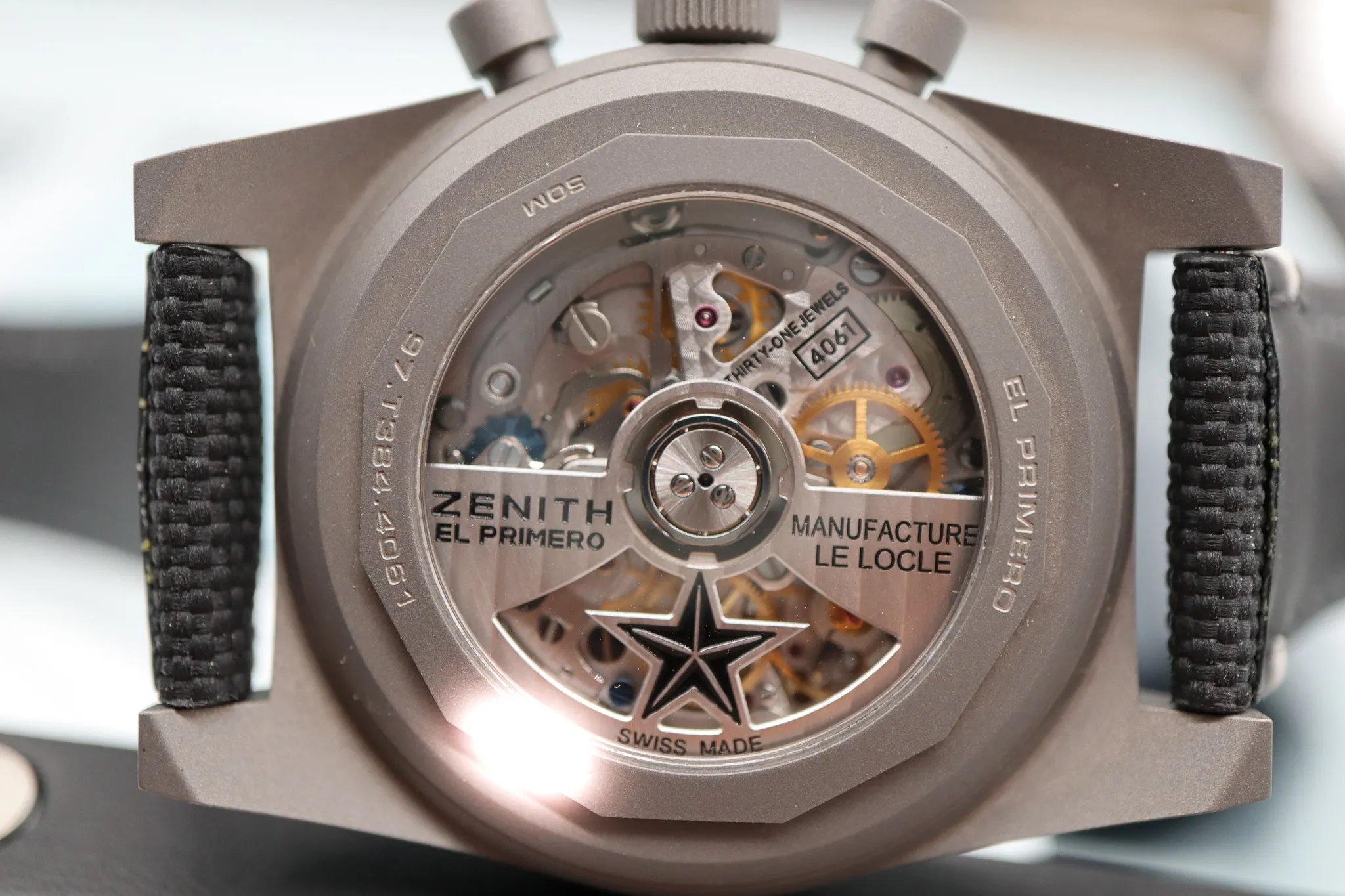 Zenith Chronomaster Revival Shadow 97.T384.4061/21.C822 Titanium