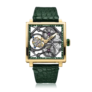 ZEROO T1 THE ARCHER FULL SKELETON TOURBILLONMANUAL TOURBILLON WATCH FOR GENTS - ZT002GGR