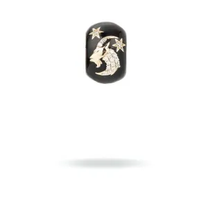 Zodiac Ceramic   Diamond Big Bead