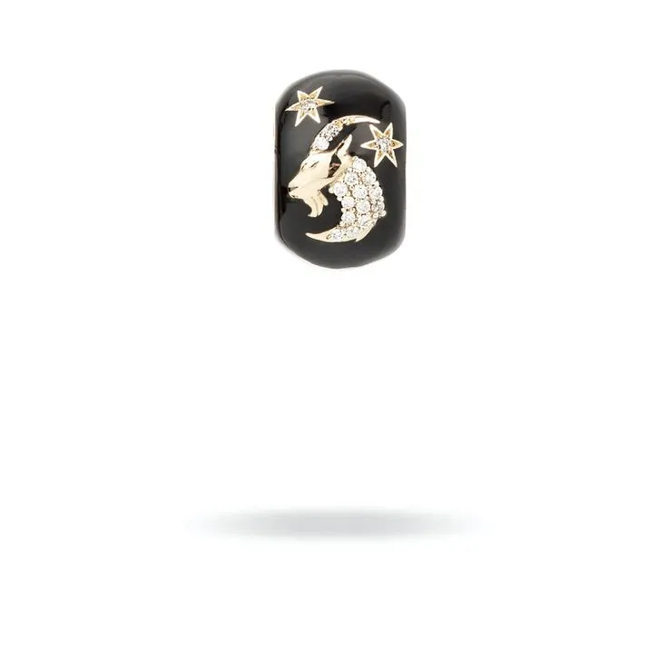 Zodiac Ceramic   Diamond Big Bead